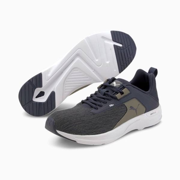 Adidasi Alergare Puma Comet 2 Alt Barbati Negrii Gri Albi | PM472PUI