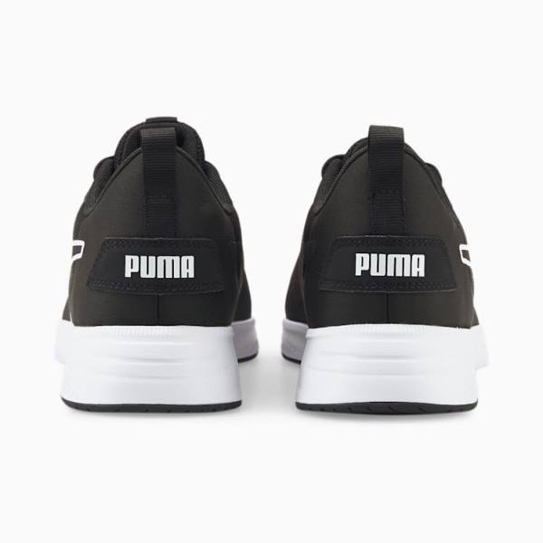 Adidasi Alergare Puma Flyer Flex Knit Barbati Negrii Albi | PM281OGC