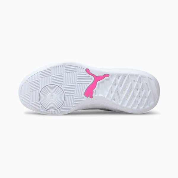 Adidasi Baschet Puma Clyde All-Pro Dama Albi Negrii | PM241BNK