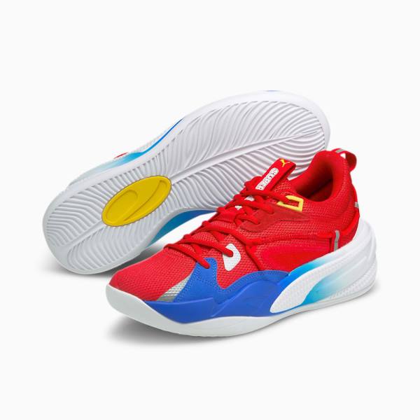 Adidasi Baschet Puma RS-Dreamer Super Mario 64™ Barbati Rosii Albastri | PM065GJE