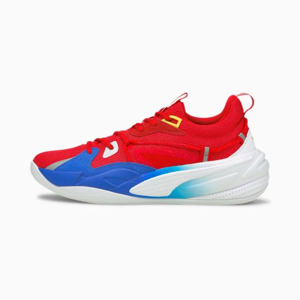 Adidasi Baschet Puma RS-Dreamer Super Mario 64™ Barbati Rosii Albastri | PM065GJE