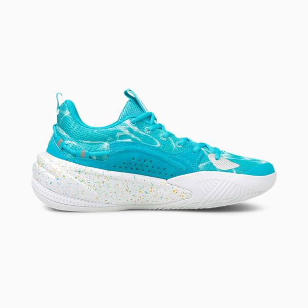 Adidasi Baschet Puma RS-Dreamer Super Mario Sunshine™ Dama Albi Albastri | PM536JGI