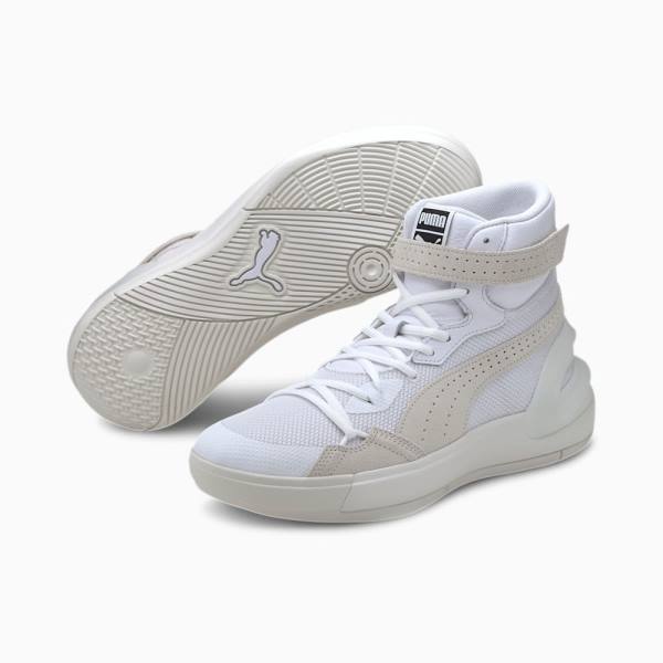 Adidasi Baschet Puma Sky Dreamer Dama Albi | PM023OWX