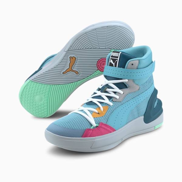 Adidasi Baschet Puma Sky Modern Easter Dama Albastri Albastri | PM657PRW