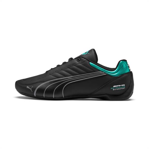 Adidasi Moto Puma Mercedes AMG Petronas Motorsport Future Kart Cat Barbati Negrii Gri | PM897TSJ