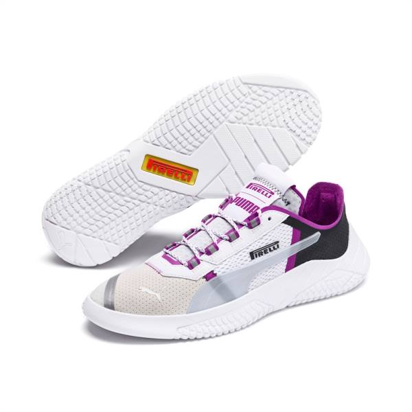 Adidasi Moto Puma PUMA x PIRELLI Replicat-X Dama Albi Violet Rosii | PM793GHN