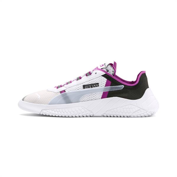 Adidasi Moto Puma PUMA x PIRELLI Replicat-X Dama Albi Violet Rosii | PM793GHN