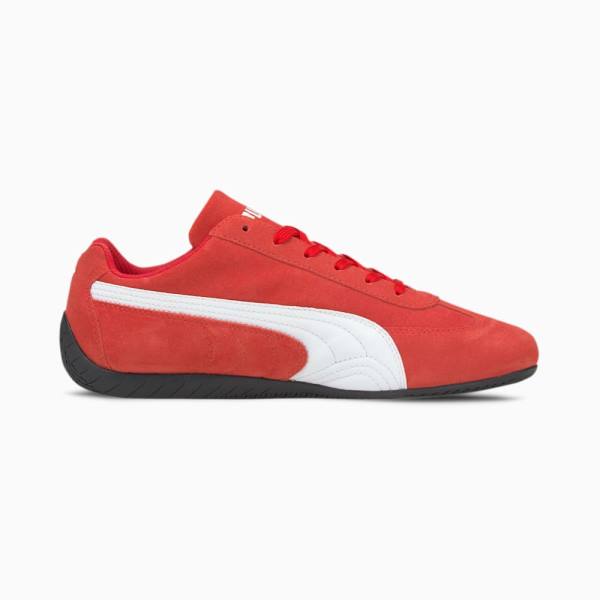 Adidasi Moto Puma Scuderia Ferrari Speedcat Dama Rosii Albi | PM420DXS