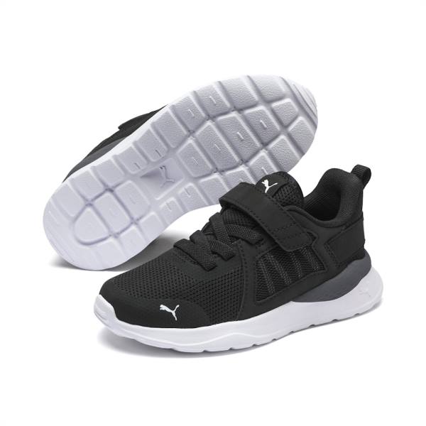 Adidași Puma Anzarun AC Baieti Negrii Albi | PM316NPH