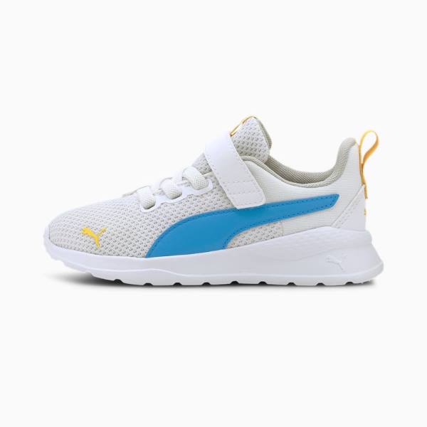 Adidași Puma Anzarun Lite Fete Albi Albastri Galbeni | PM312QDF