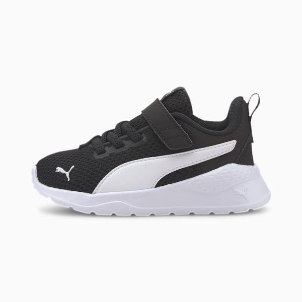 Adidași Puma Anzarun Lite Fete Negrii Albi | PM163POG