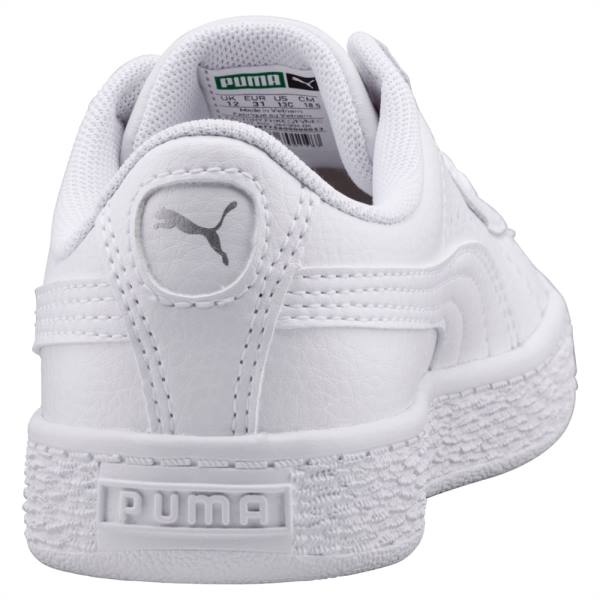 Adidași Puma Basket Classic LFS Fete Albi | PM472TIY