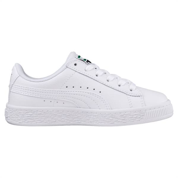 Adidași Puma Basket Classic LFS Fete Albi | PM472TIY