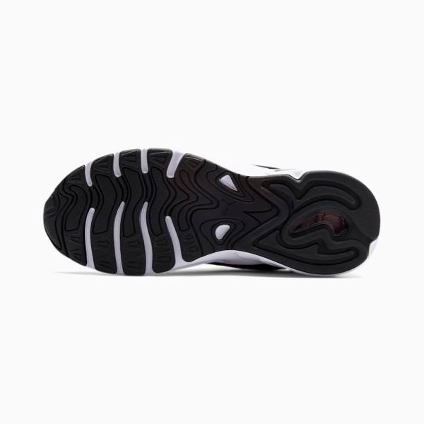 Adidași Puma CELL Viper Piele Dama Negrii Albi Argintii | PM407YAD