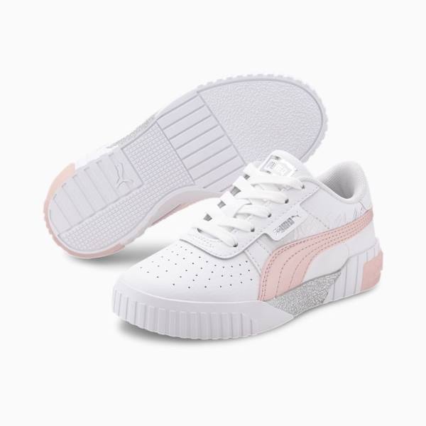 Adidași Puma Cali Arctic Fete Albi Roz | PM467EFT