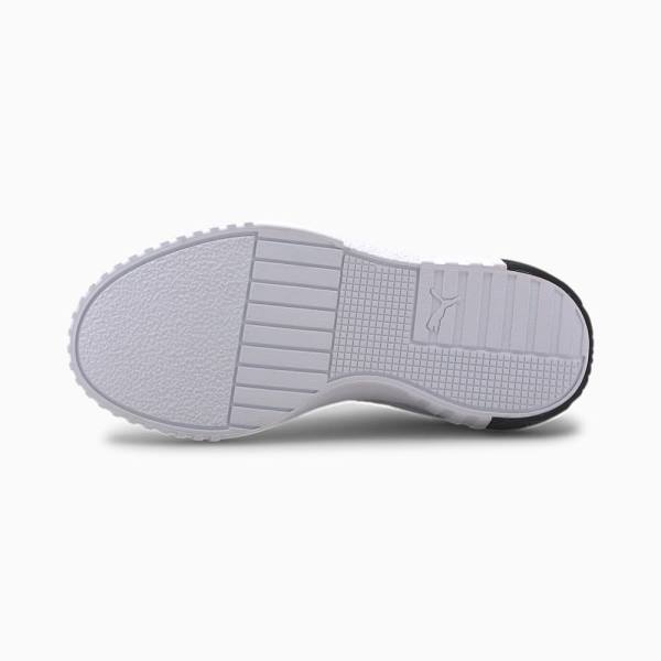 Adidași Puma Cali Fete Albi Negrii | PM521JAV