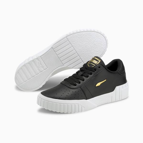 Adidași Puma Cali Twist Dama Negrii Albi | PM127VFS