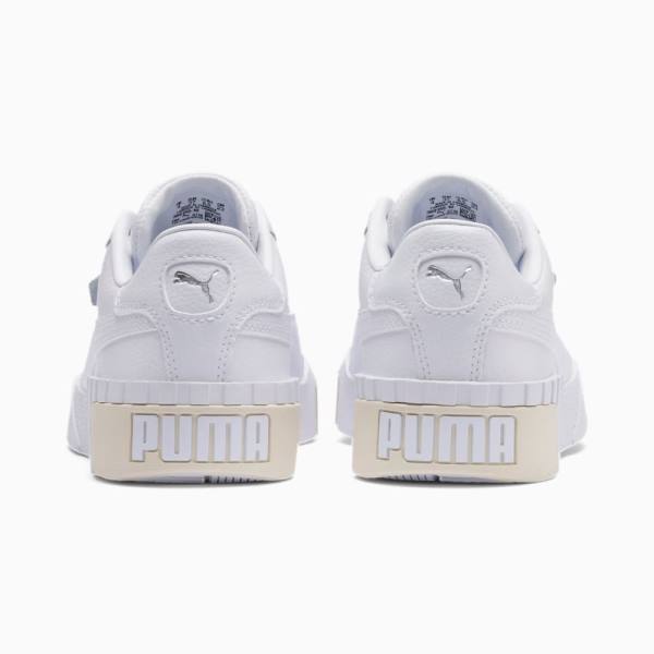 Adidași Puma Cali Wn s Puma Dama Albi | PM261YAC