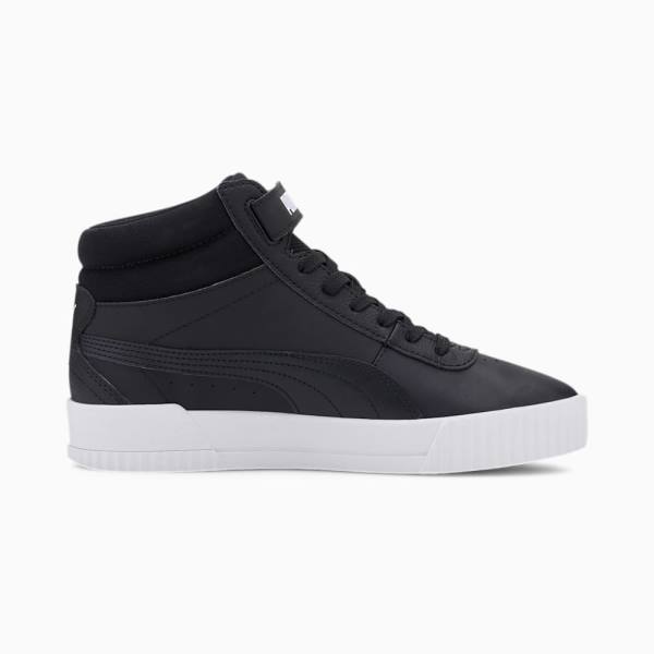 Adidași Puma Carina Mid-High Dama Negrii | PM324HTI