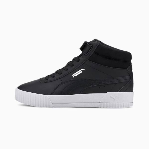 Adidași Puma Carina Mid-High Dama Negrii | PM324HTI