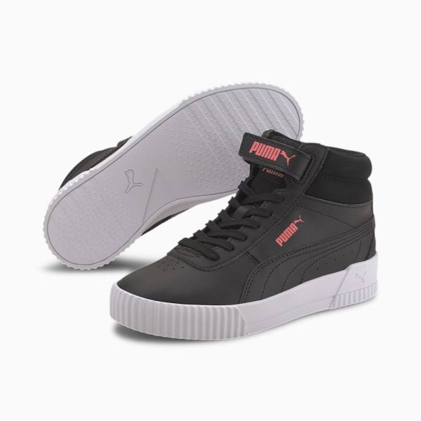 Adidași Puma Carina Mid-High Youth Fete Negrii | PM240YBU