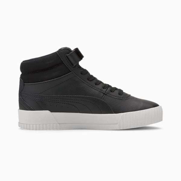 Adidași Puma Carina Mid-High Youth Fete Negrii | PM240YBU