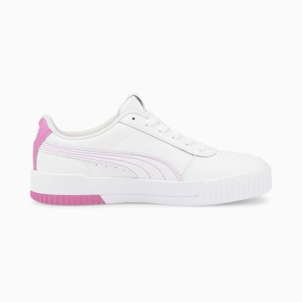 Adidași Puma Carina Piele Dama Albi Violet | PM906LXE