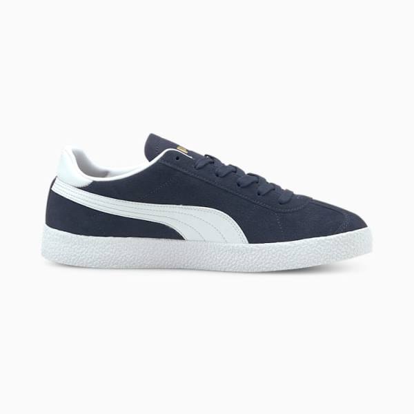 Adidași Puma Club Barbati Bleumarin Albi Aurii | PM803JNE