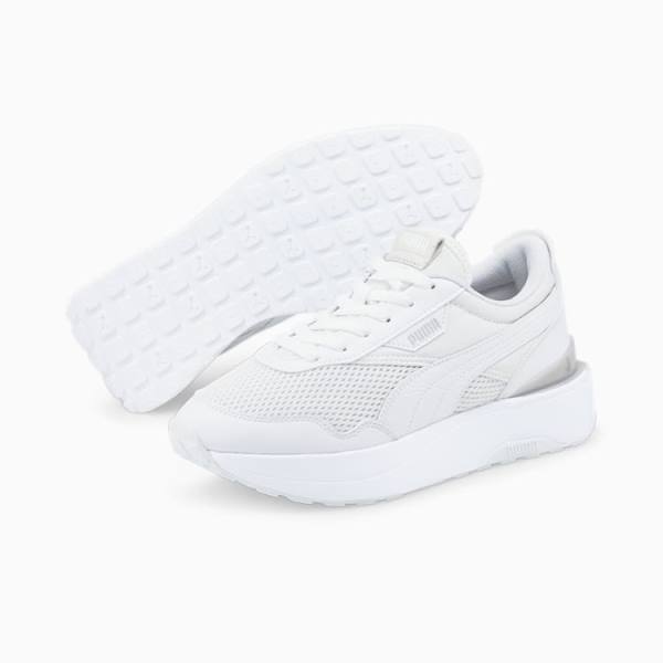 Adidași Puma Cruise Rider RE:Stil Dama Albi | PM158CRX