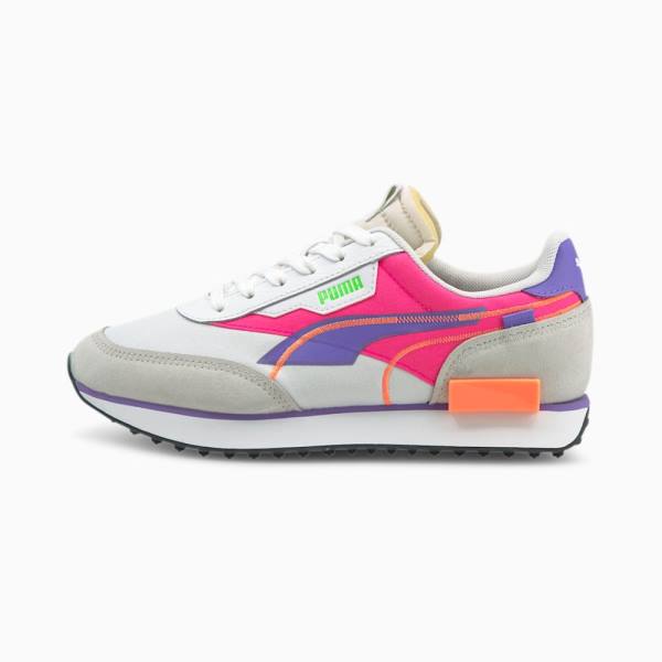 Adidași Puma Future Rider Twofold SD Dama Albi Violet | PM687VBO