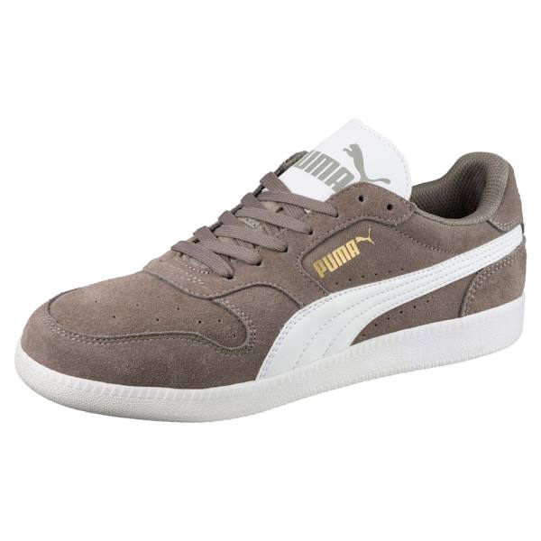 Adidași Puma Icra Suede Dama Gri Albi | PM497TWL