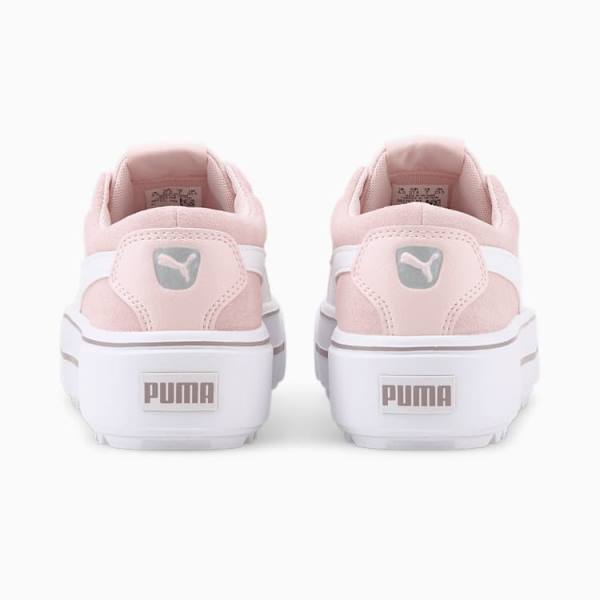 Adidași Puma Kaia Platforma SD Dama Roz Albi | PM347TQH