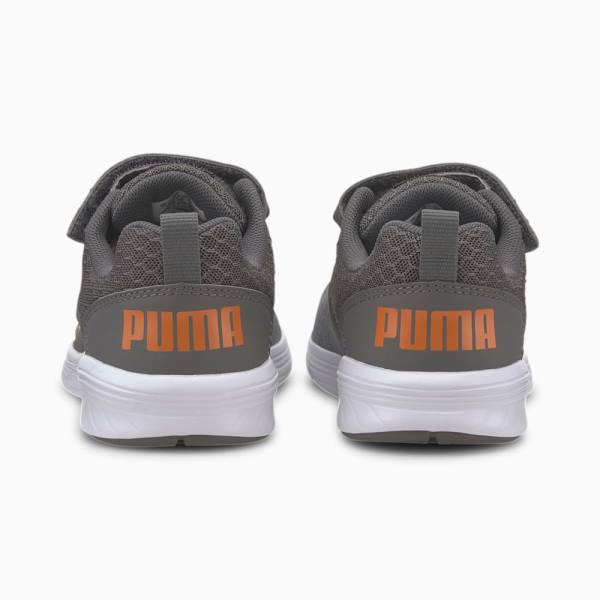 Adidași Puma NRGY Comet Preschool Fete Gri Rosii | PM127YOD