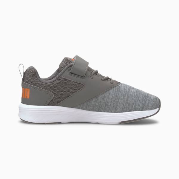 Adidași Puma NRGY Comet Preschool Fete Gri Rosii | PM127YOD