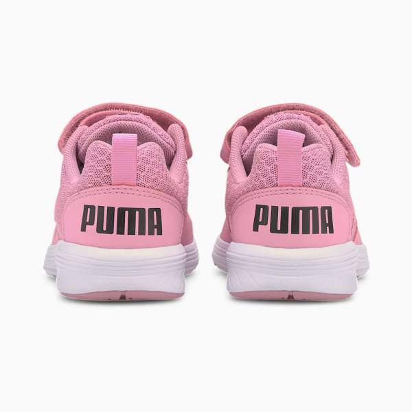 Adidași Puma NRGY Comet Preschool Fete Roz Negrii Albi | PM285UWE