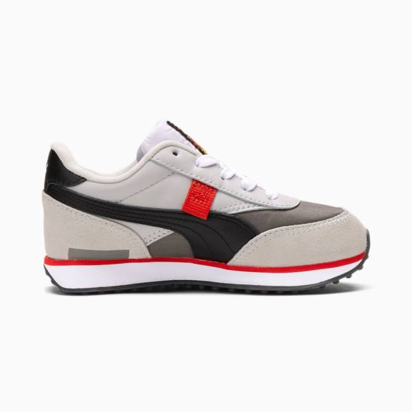 Adidași Puma PUMA x NINTENDO Future Rider NES™ Baieti Gri Negrii | PM794EFK