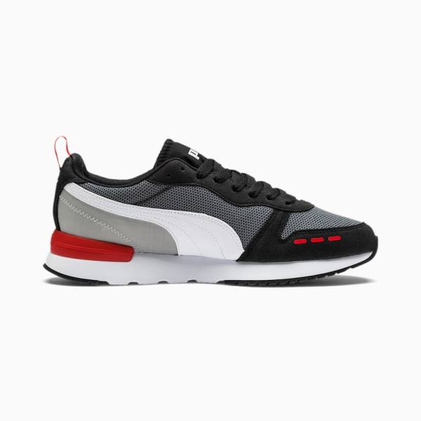 Adidași Puma R78 Runner Barbati Gri Negrii Albi | PM703JSH