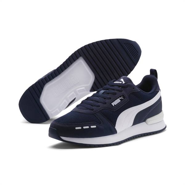 Adidași Puma R78 Runner Dama Bleumarin Albi | PM684KSG