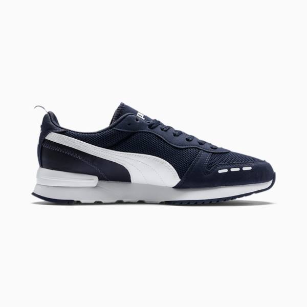 Adidași Puma R78 Runner Dama Bleumarin Albi | PM684KSG