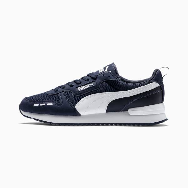 Adidași Puma R78 Runner Dama Bleumarin Albi | PM684KSG