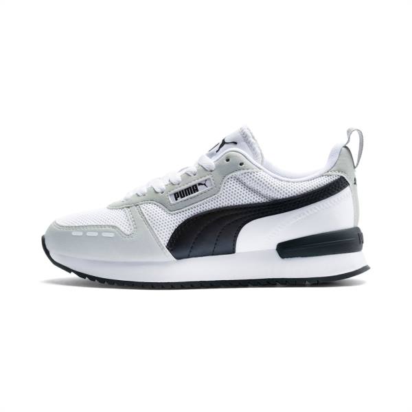 Adidași Puma R78 Youth Baieti Albi Gri Negrii | PM690CJO