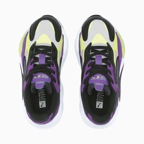 Adidași Puma RS-X3 Bright Fete Verzi Violet | PM127LRF