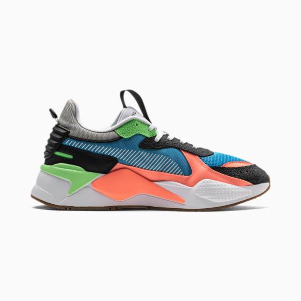 Adidași Puma RS-X Hard Drive Barbati Albastri Albi Negrii | PM107ZDV