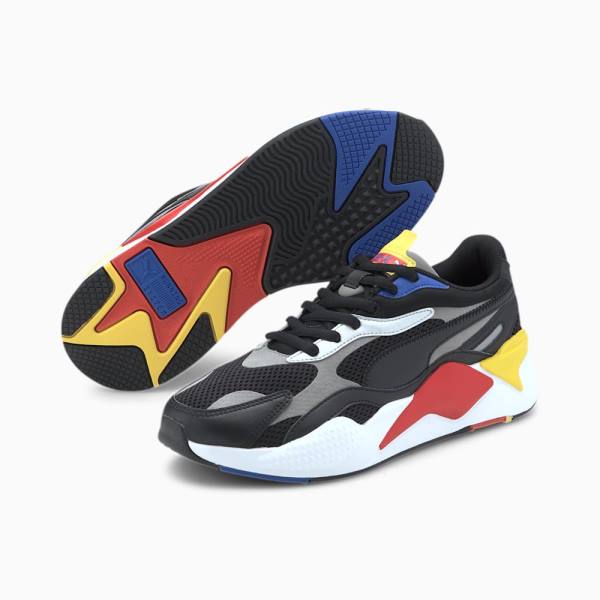 Adidași Puma RS-X Millennium Barbati Negrii Rosii Albastri | PM125KWT