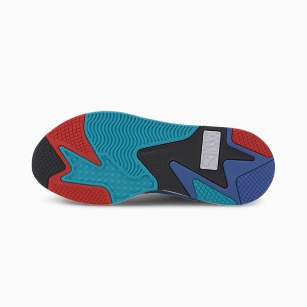 Adidași Puma RS-X Puzzle Barbati Albi Albastri | PM095EZG