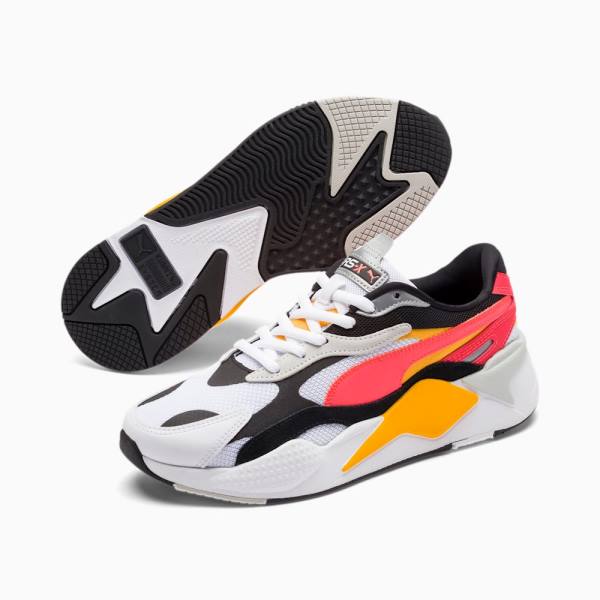 Adidași Puma RS-X Puzzle Barbati Albi Portocalii | PM890NGB