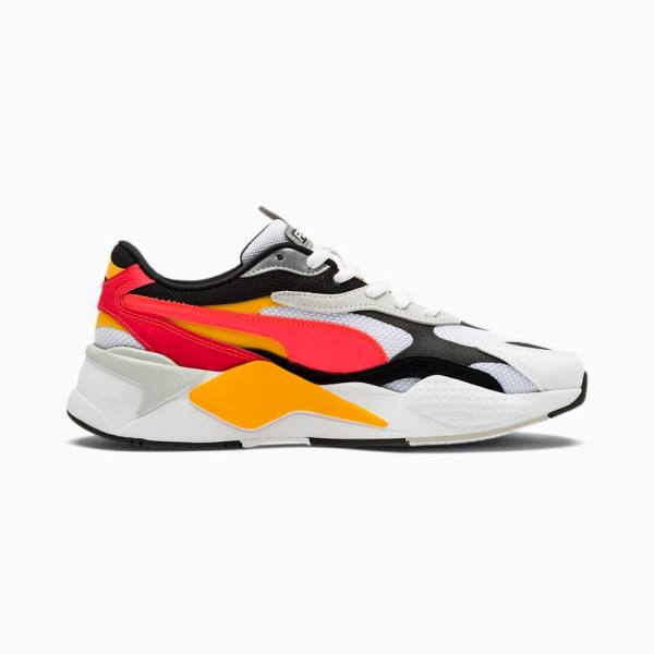 Adidași Puma RS-X Puzzle Barbati Albi Portocalii | PM890NGB