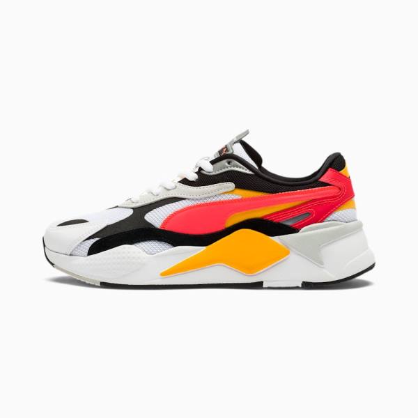 Adidași Puma RS-X Puzzle Barbati Albi Portocalii | PM890NGB