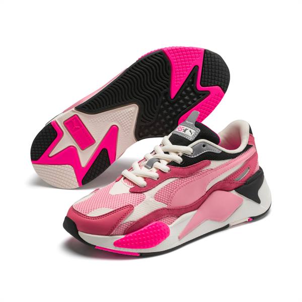 Adidași Puma RS-X Puzzle Barbati Roz Roz Albi | PM120VGM