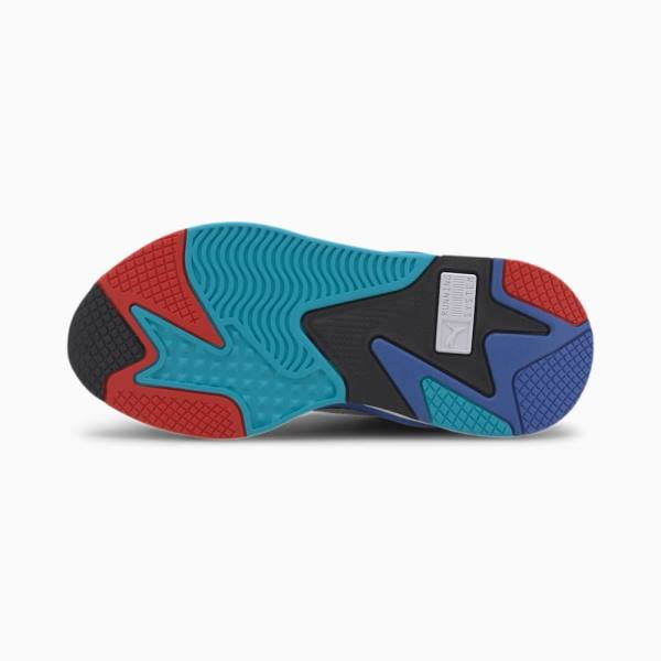 Adidași Puma RS-X Puzzle Youth Fete Albastri | PM512DWL